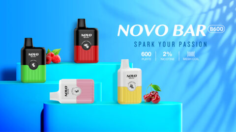 Read more about the article NOVO BAR B600 600puffs Disposable vape Captivating with its decent 500mAh battery capacity, compact size and adorable  appearance