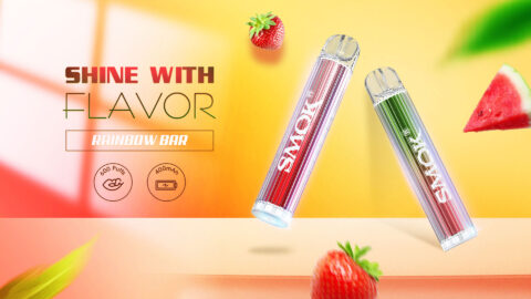 Read more about the article RAINBOW BAR 600puffs Disposable vape the device that lights up No need to refill or recharge